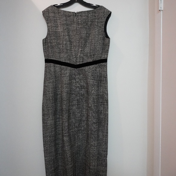 Dana Buchman Wool Sheath Dress w/ Brooch Pin (NWT) - Picture 4 of 7